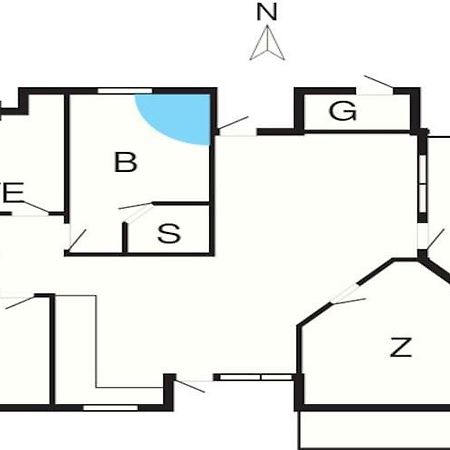 8 Person Holiday Home In Ulfborg Εξωτερικό φωτογραφία