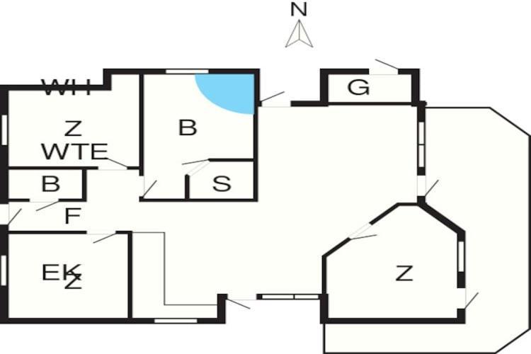 8 Person Holiday Home In Ulfborg Εξωτερικό φωτογραφία